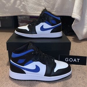 Jordan 1 Mid 5.5Y Game Royal